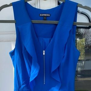 *SOLD* Blue Express Romper